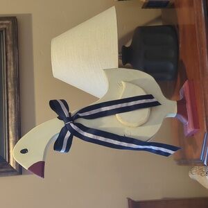 Vintage Wooden Goose Decor